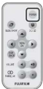 POWER SIDE SHOW 30Hz MENU ON DISF BACK VOLUME 10 PARACLAX FUJIFILM