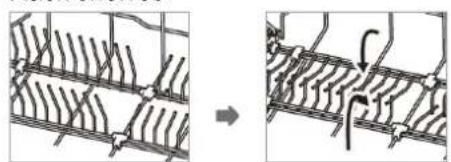 BOMANN GSP 7412 IX - Loading the lower basket - 1