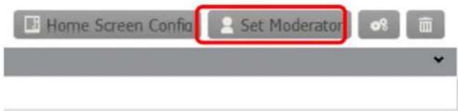 Home Screen Config Set Moderator
