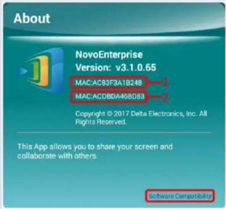 VIVITEK NovoEnterprise NE3000EU - Device Edition: - 1