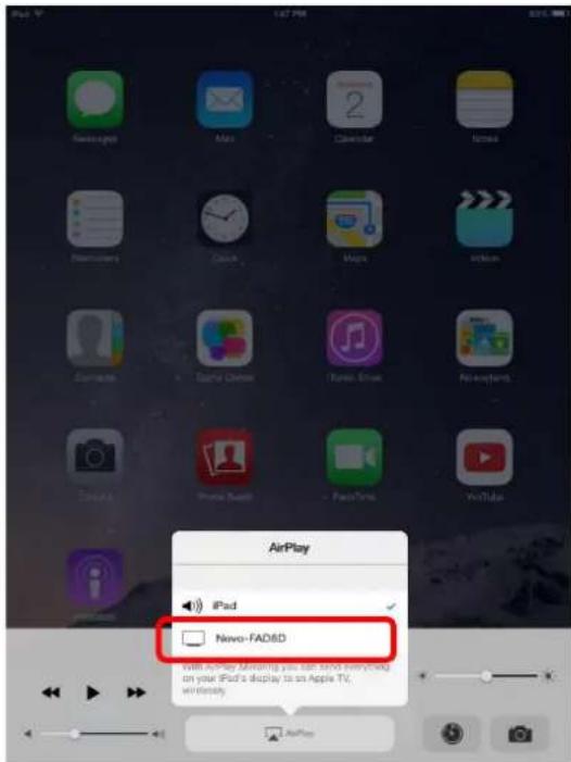 AirPlay iPad Newvo-FAD6D I will all-play minding you can send everything on your iPad's display to an Apple TV. with visibility.