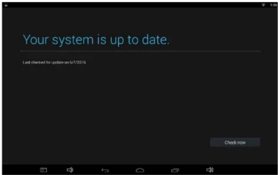 Your system is up to date. Last checked for update on 6/7/2016 Check now