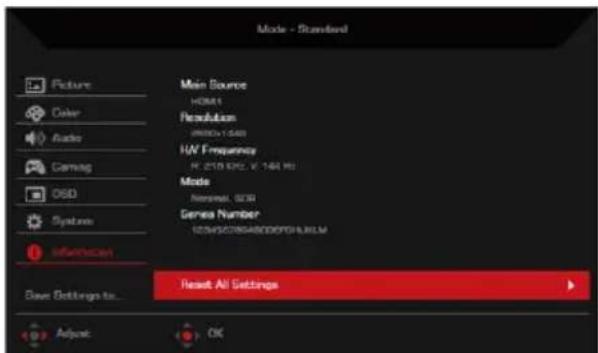 ACER Nitro RX241Y - Information - 1