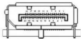 ACER Predator XB271HUT - CONNECTOR PIN ASSIGNMENT - 2