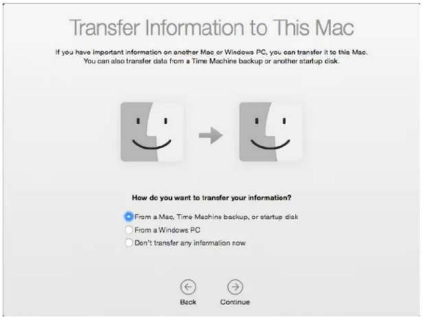 OWC Aura Pro 6G - Option 1: Reinstall the OS + Migration Assistant - 2