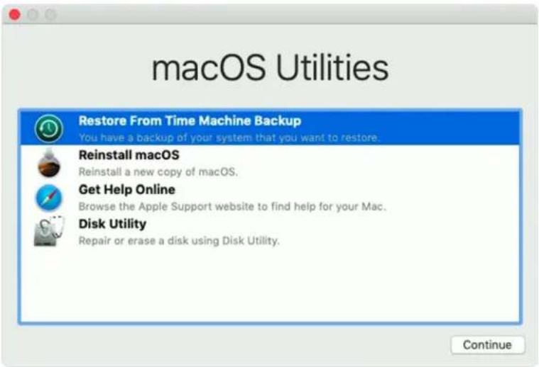 OWC Aura Pro 6G - Option 2: (Full) Restore From Time Machine Backup - 1