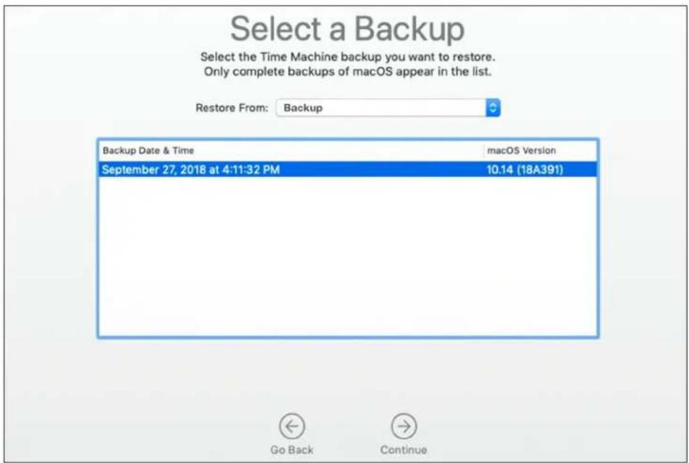 OWC Aura Pro 6G - Option 2: (Full) Restore From Time Machine Backup - 3