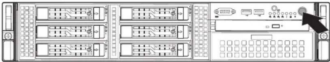 ACER AR380 F1 - To power on the system: - 1