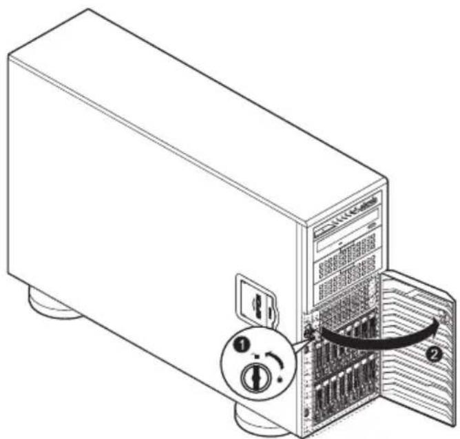 ACER AT350 F1 - Installing a hard disk drive with carrier - 2