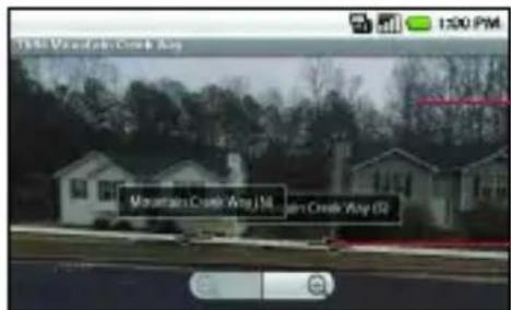 LG Ally - To open Street View for a location - 1