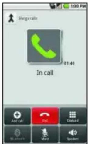 LG Ally - To set up a conference call - 1