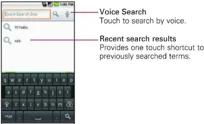 LG Ally - Touch the Search Key - 1