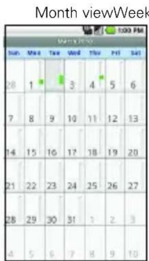 LG Ally - To open your Calendar application - 4
