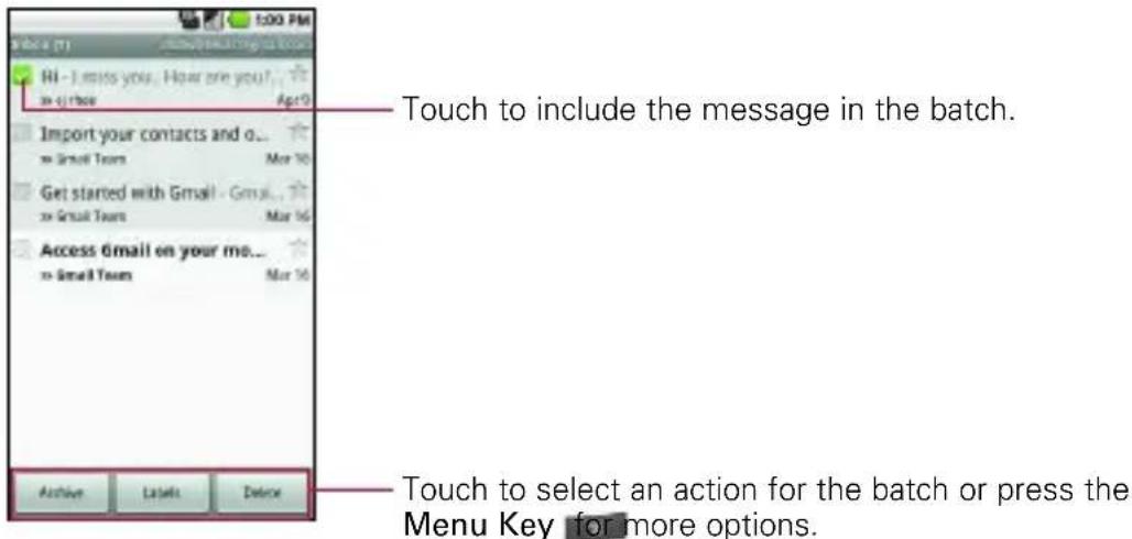 LG Ally - Working with Conversations in Batches - 1