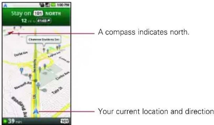 LG Ally - To navigate with turn-by-turn directions - 2