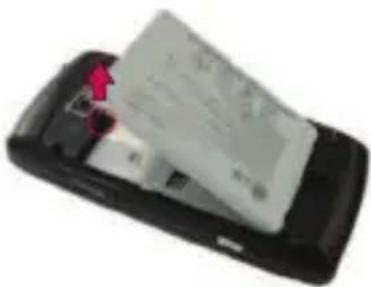 LG Ally - Removing the battery - 2