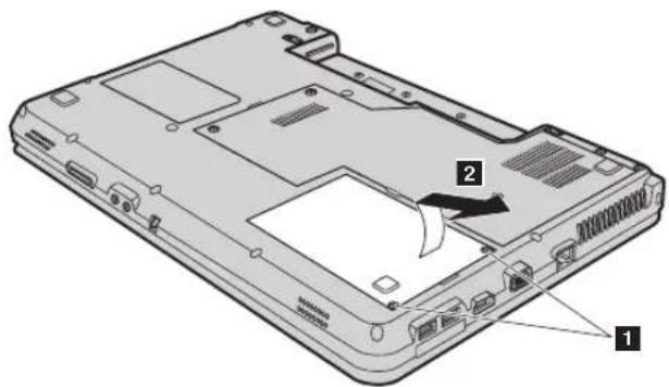 LENOVO Essential G550 - Handling a hard disk drive - 1
