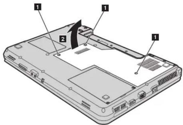 LENOVO Essential G550 - Replacing memory - 1
