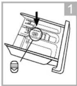 MIDEA MFNEW70-145 - Reinigen des Waschmittelfachs - 1