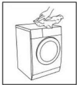 MIDEA MF200D86B-1452 - Reinigen des Gehäuses - 1