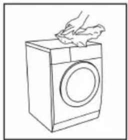 MIDEA MF200W70B-142 - Reinigen des Gehäuses - 1