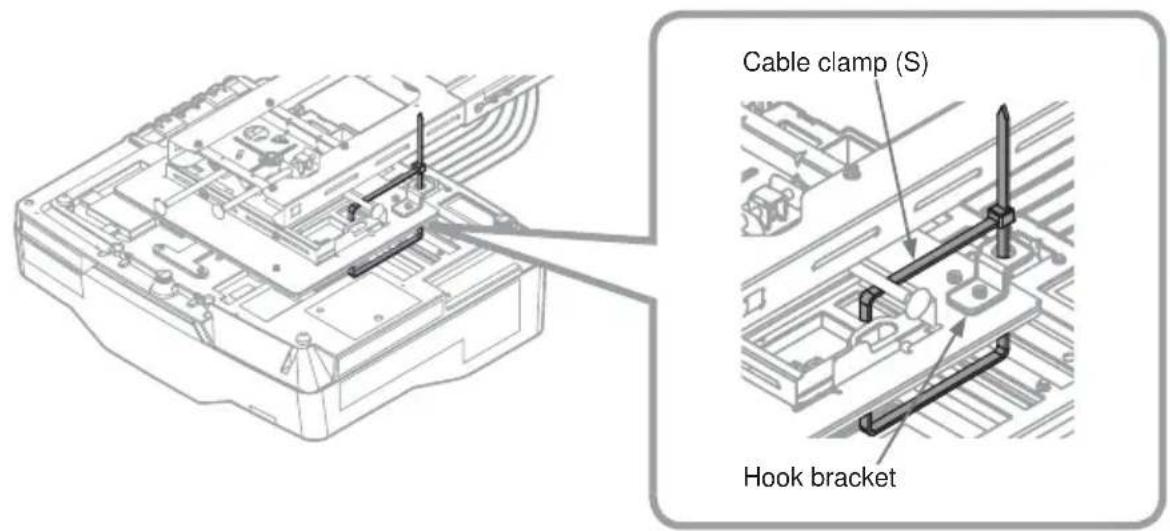 Cable clamp (S) Hook bracket