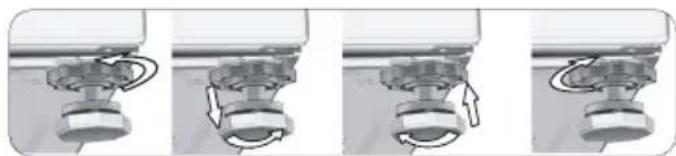 BLOMBERG LRI2854310 - Adjusting the feet - 1