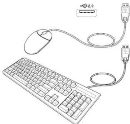 ASUS A8JS - USB Keyboard and Mouse - 1