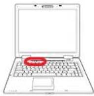 ASUS A8JS - Top of keyboard - 1