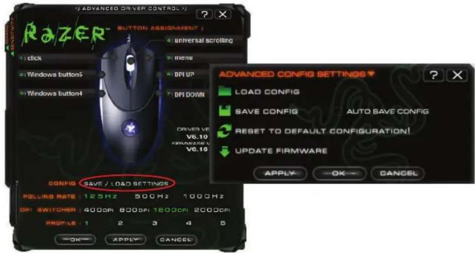 ASUS ROG G70S - Loading and Saving Configurations - 1