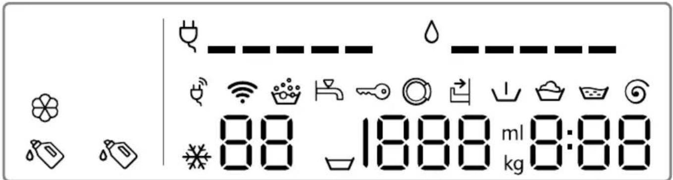 SIEMENS WM16XKH0HK - 設定和資訊顯示面板 - 1