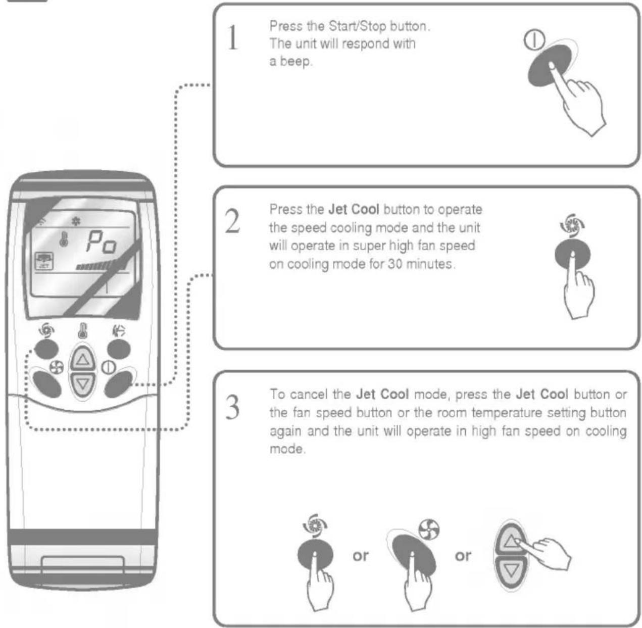LG LS-J0764DL - Jet Cool Operation - 1