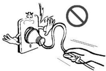 LG LS-C186VBL2 - Do not turn the air-conditioner ON or OFF by plugging or unplugging the power plug. - 1