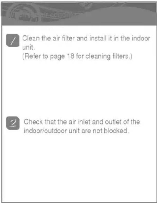 LG LS-C076ZRC0 - When the air conditioner is not going to be used for a long time. - 2