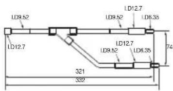 LG ARUV100LT3 - ◆ Y branch pipe - 4