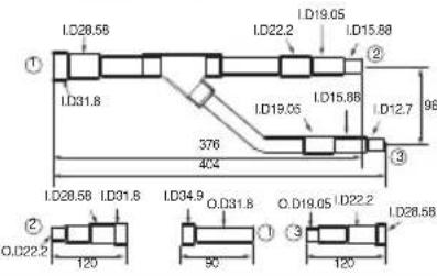 LG ARUV100LT3 - ◆ Y branch pipe - 5