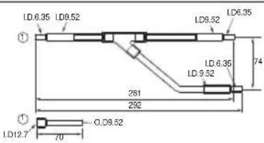 LG ARUV100LT3 - ◆ Y branch pipe - 2
