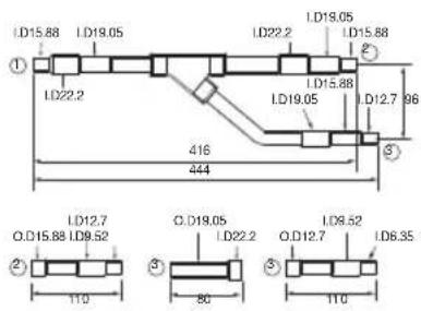 LG ARUV100LT3 - ◆ Y branch pipe - 8
