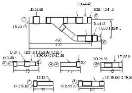 LG ARUV100LT3 - ◆ Y branch pipe - 9