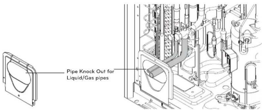 LG ARUV180LTS4 - Pipe Drawing Out during Single / Series connection - 1