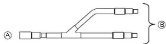 LG ARUV180LTS4 - Branch pipe Fitting - 1