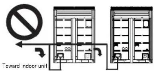 LG ARUV180LTS4 - Pipe Connection Method/Precautions for Series connections between Outdoor units - 9