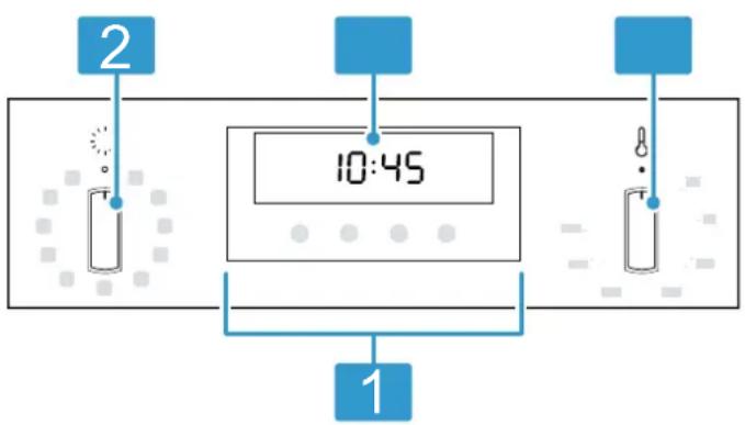 NEFF XBK46PI - Bedienelemente - 1