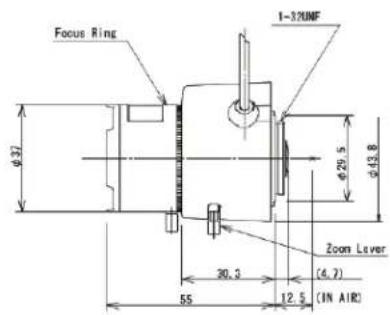 Computar AG3Z3112FCS-MPIR - "A" Series Megapixel IR AG3Z3112FCS-MPIR - 4