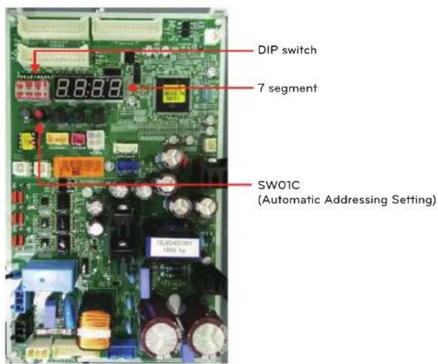 LG ARUV168DTE5 - The address of indoor units would be set by Automatic Addressing - 1