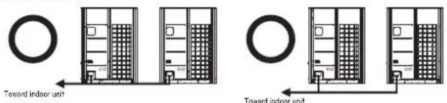 LG ARUV168DTE5 - Pipe Connection Method/Precautions for Series connections between Outdoor units - 5