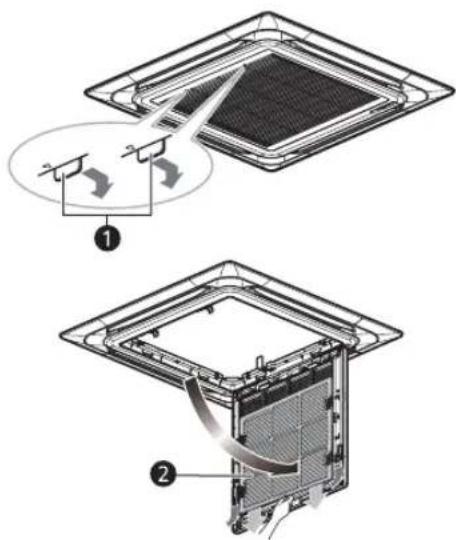 LG ARNU283TPC4 - Cleaning the Air Filter - 1