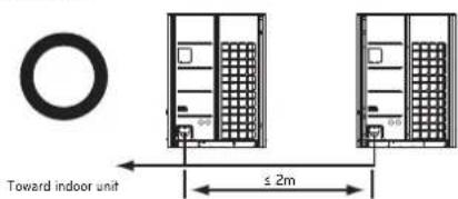 LG ARUN240BTE5 - Pipe Connection Method/Precautions for Series connections between Outdoor units - 8