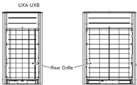 LG ARUN240BTE5 - Remove the Rear Grille - 1