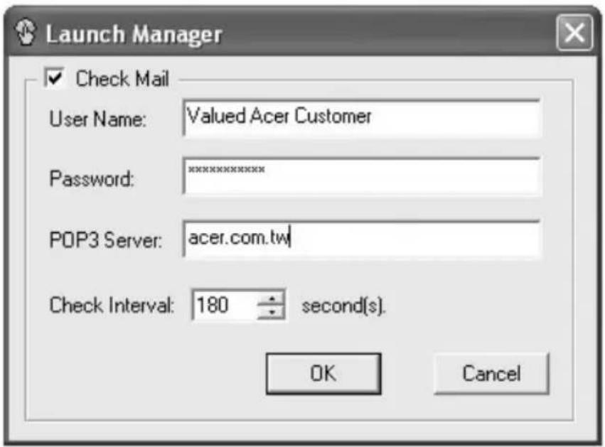 ACER TravelMate 420 - E-Mail Detection - 1